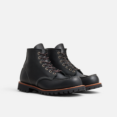 Roughneck 2949 Black Oil Slick Leather Herrenschuhe
