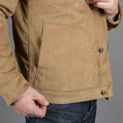 Supply Jacket Tan Corduroy lined