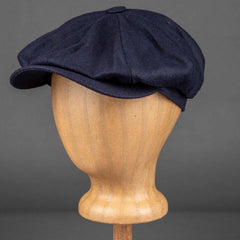 1920 Newsboy Cap Shelter Black