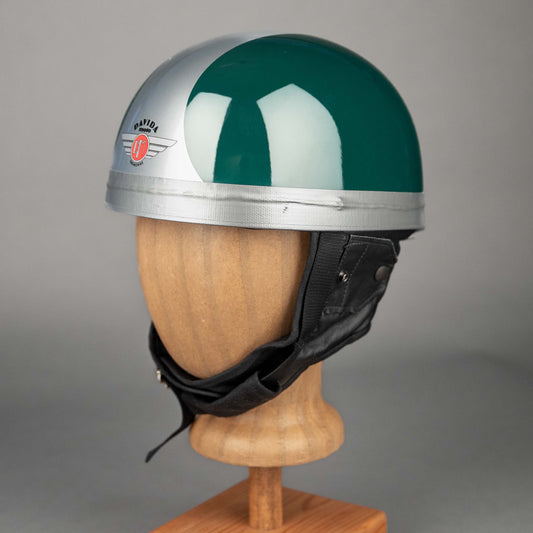 Classic Helmet Green Silver