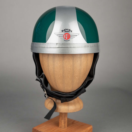 Classic Helmet Green Silver