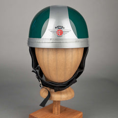 Classic Helm Grün Silber