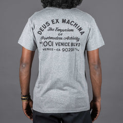 Venice Address Pocket T-Shirt grau melliert