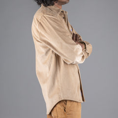 Light beige corduroy shirt (over shirt)