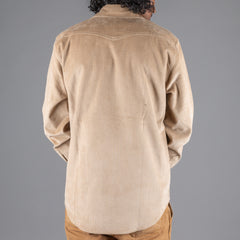 Light beige corduroy shirt (over shirt)