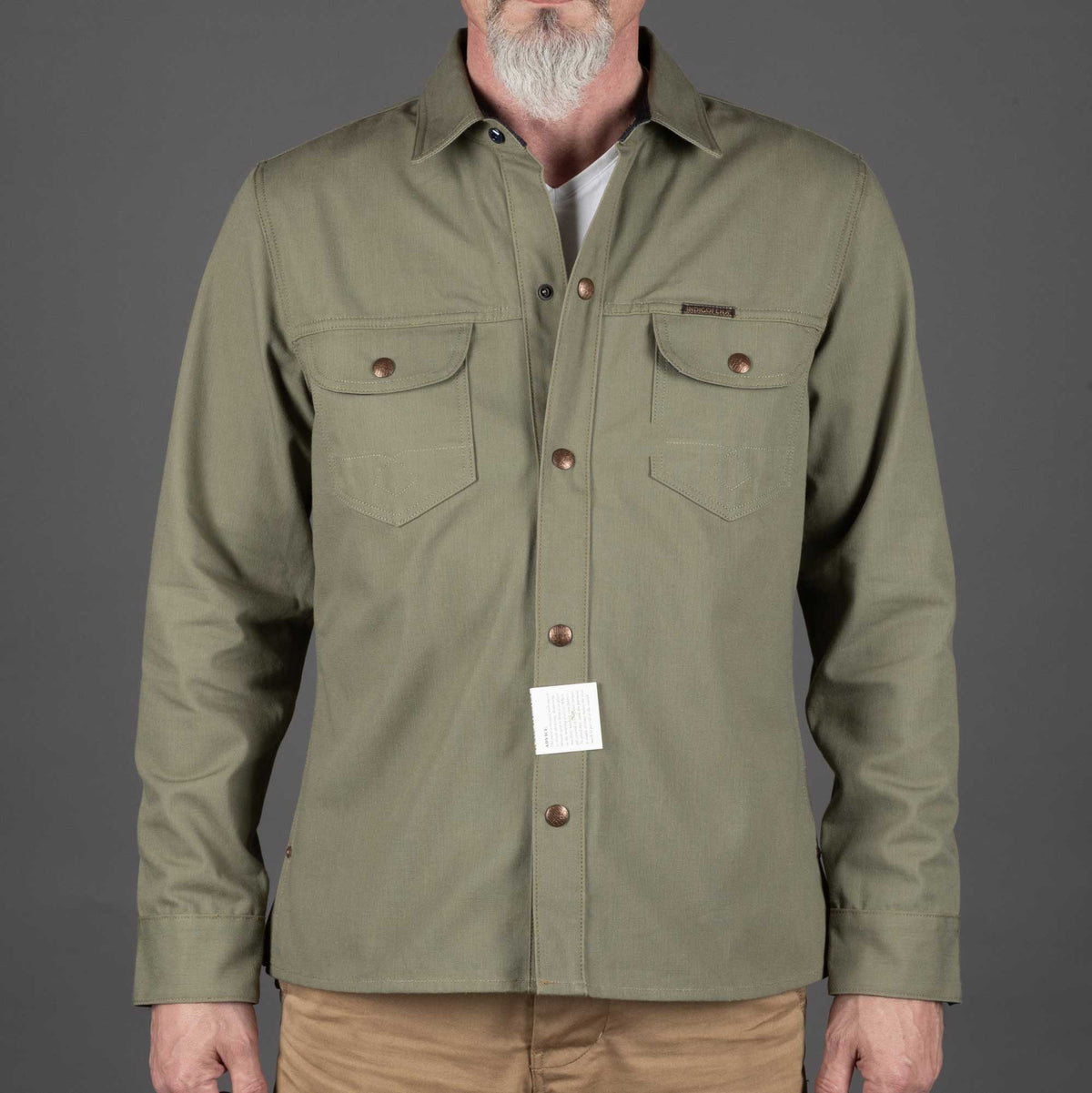 Copeland Overshirt aus United Duck Canvas grün