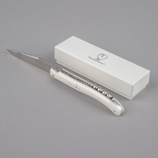 Grand-Laguiole Series Luxe Buffalo Bone Pocket Knife