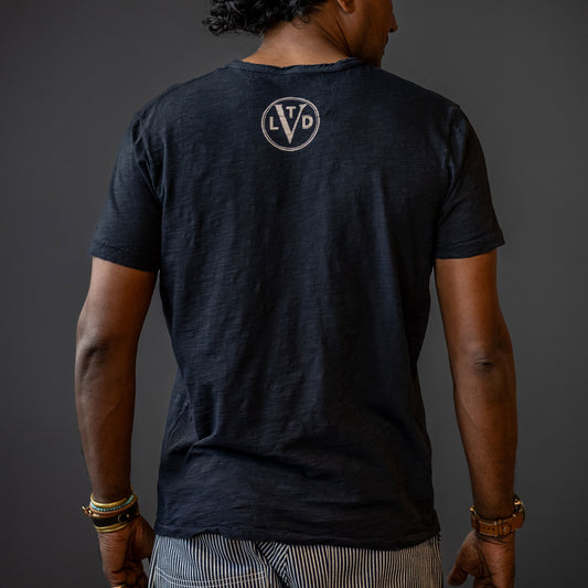 Velo Engine T-Shirt in Vintage Black