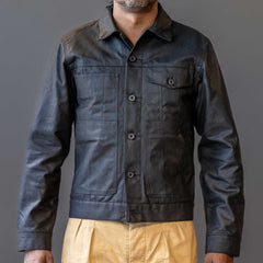 Short Lined Cruiser Jacket - Schwarz