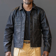 Short Lined Cruiser Jacket - Schwarz