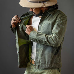 Supply Jacket Olive Waxed