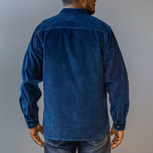 Scout Overshirt Indigo Corduroy