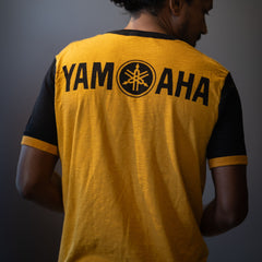 Yamaha T-shirt in yellow black