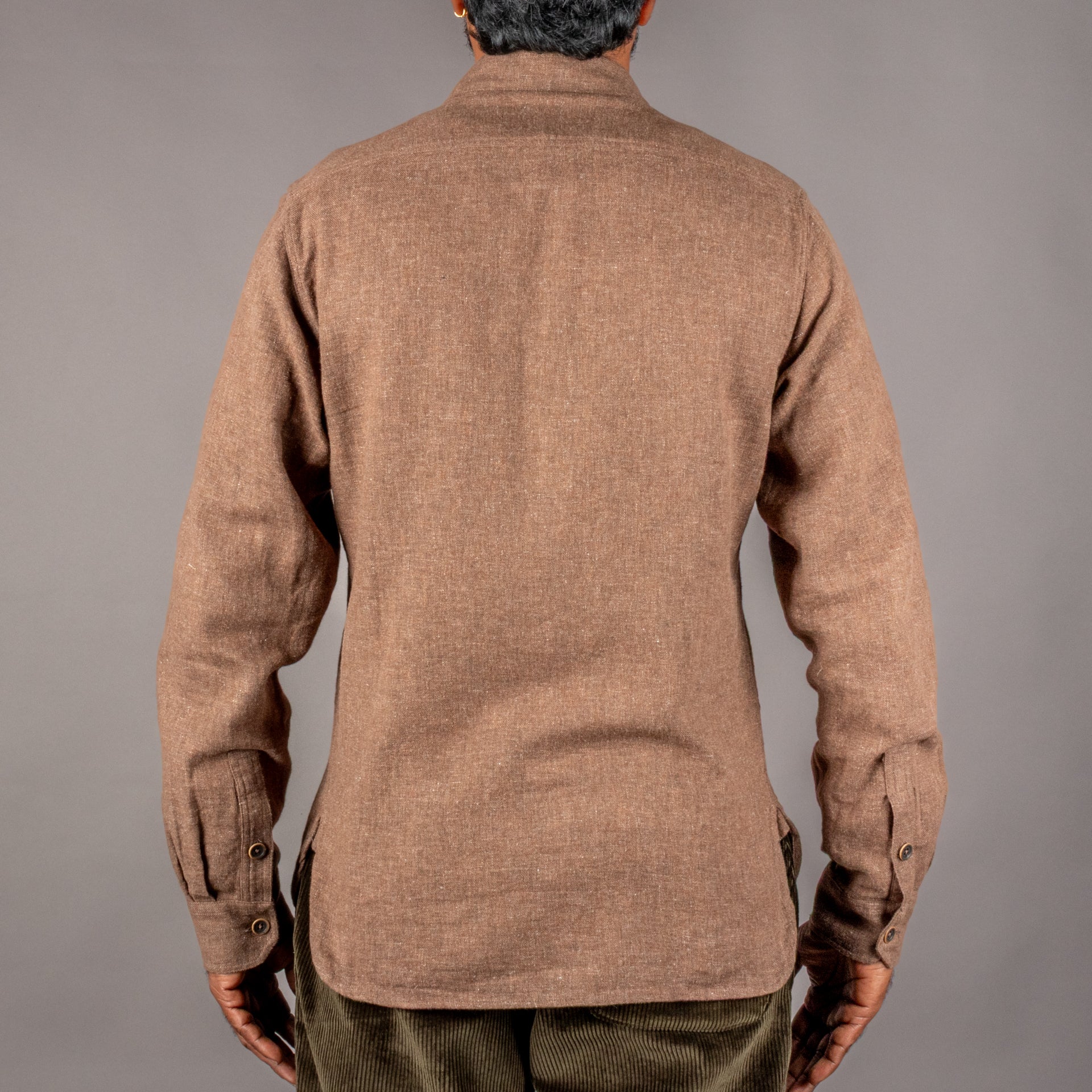 A Piece of Chic"Auvergnate" Hemd BraunHemdBritish Parts Luzern