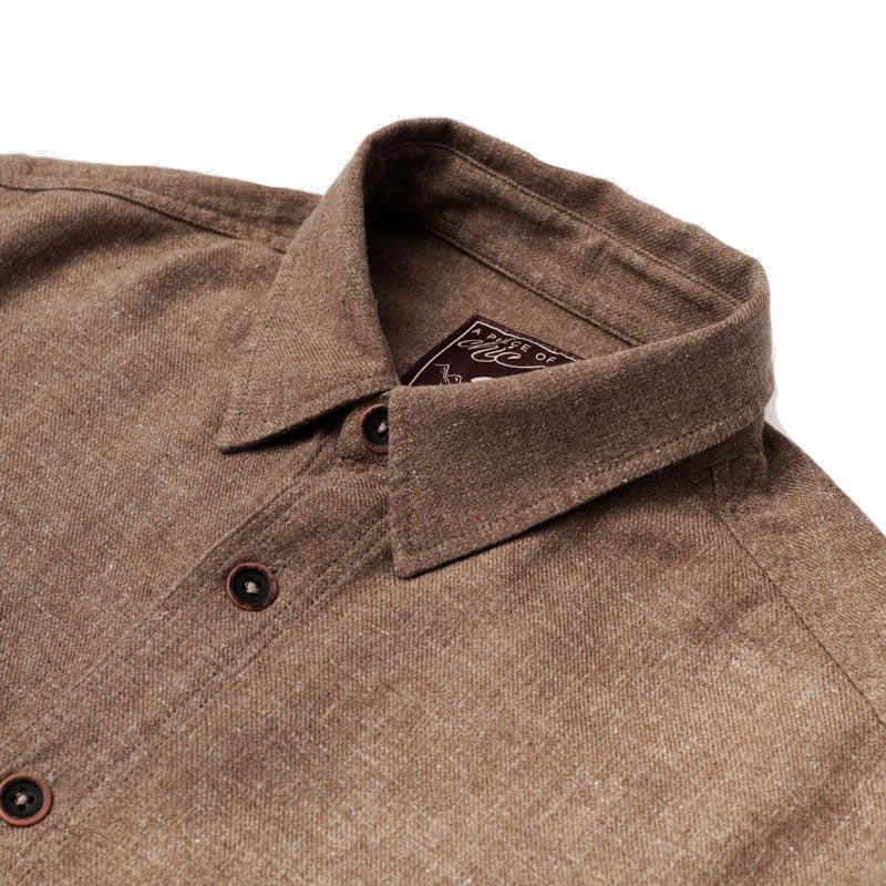 A Piece of Chic"Auvergnate" Hemd BraunHemdBritish Parts Luzern