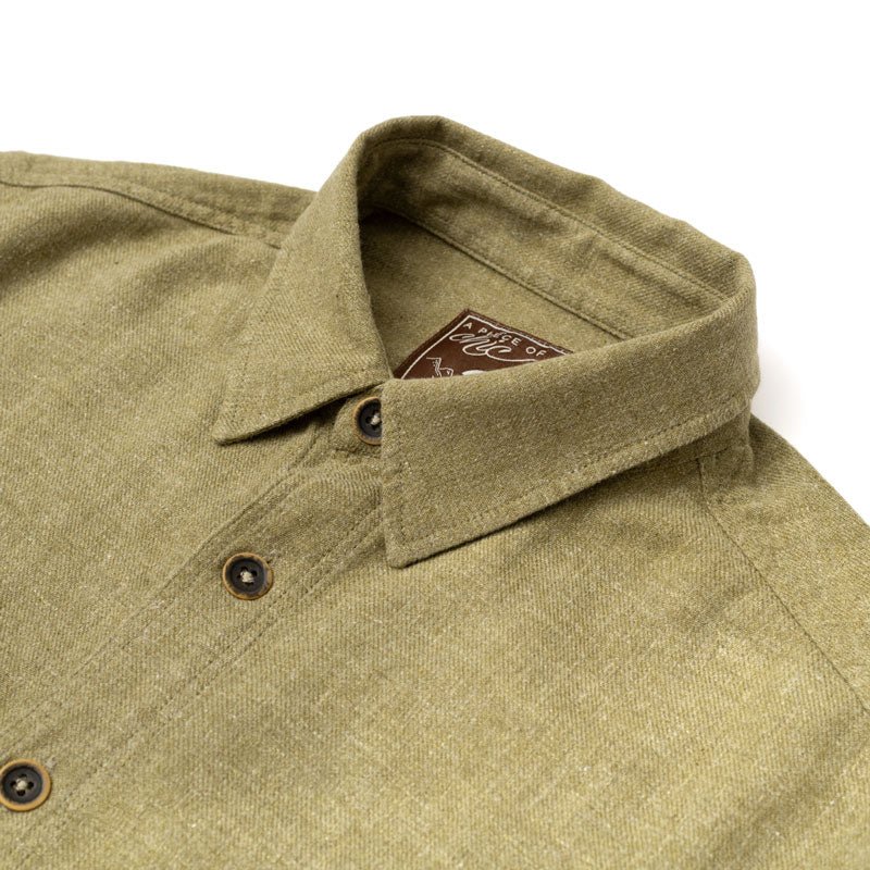 A Piece of Chic"Auvergnate" Hemd GrünHemdBritish Parts Luzern