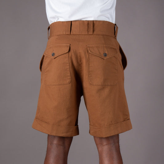 A Piece of ChicBushman Shorts Terracotta HBTHosenBritish Parts Luzern