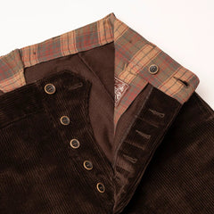 A Piece of Chic"LE MANARD" Arbeiterhose Cord DunkelbraunHosenBritish Parts Luzern