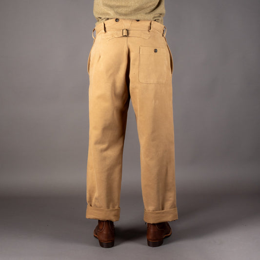 A Piece of Chic"LE MANARD" Arbeiterhose Heavy Canvas BeigeHosenBritish Parts Luzern