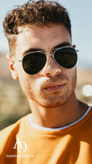 AO Eyewear"The General" Sonnenbrille - SilverSonnenbrillenBritish Parts Luzern