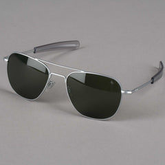 AO Eyewear"The Original Pilot" Sonnenbrille - Silber (matt)SonnenbrillenBritish Parts Luzern