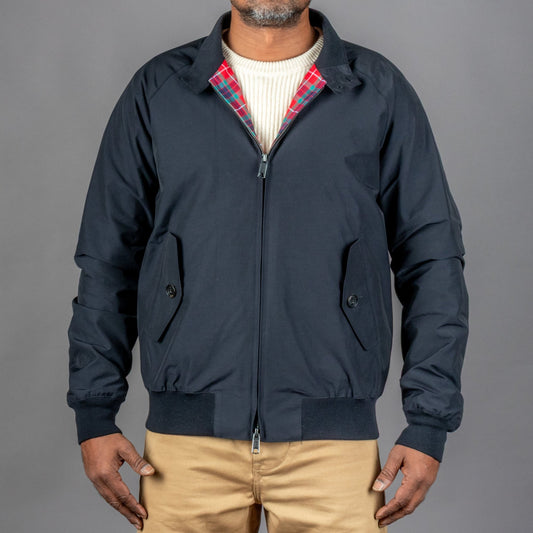 BaracutaG9 Harrington Jacke dark navyJackenBritish Parts Luzern