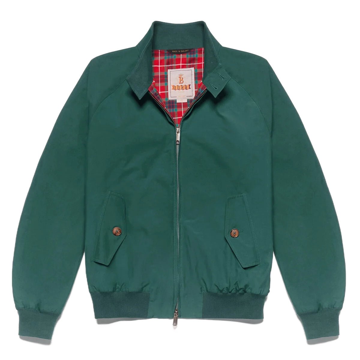 BaracutaG9 Harrington Jacke Racing GreenJackenBritish Parts Luzern