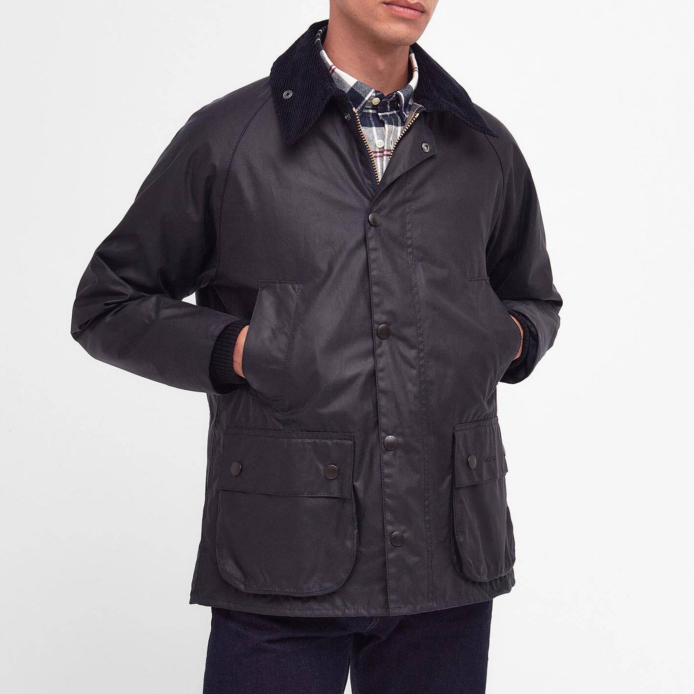 Barbour InternationalBedale Wax Jacket NavyJackenBritish Parts Luzern