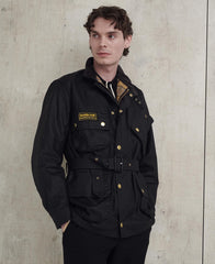 Barbour InternationalInternational Original Wachsjacke schwarzJackenBritish Parts Luzern