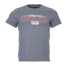 Barbour InternationalTriumph Thruxton Grey Marl T-Shirt (dunkelgrau melliert)T-ShirtBritish Parts Luzern