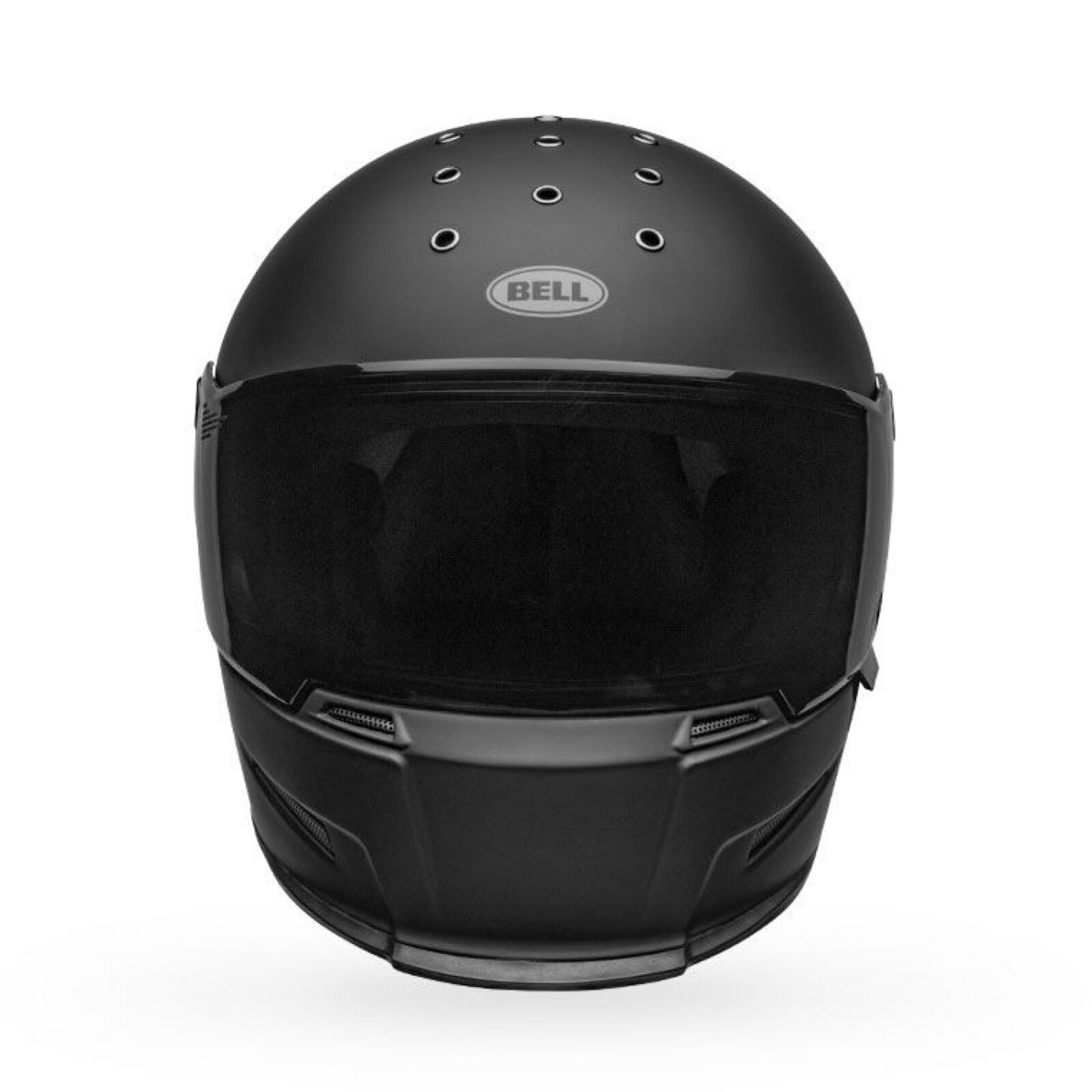 Bell Helmets Eliminator Motorcycle Helmet, Solid Matte Black, Helmet, British Parts Lucerne