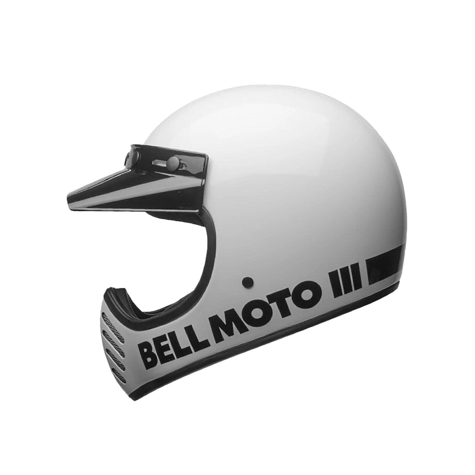 Bell HelmetsMoto - Casque de moto 3 Classic blancHelmBritish Parts Lucerne