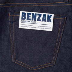 BenzakB-02 Regular Straight Jeans 14 oz Aged Indigo SelvedgeHosenBritish Parts Luzern