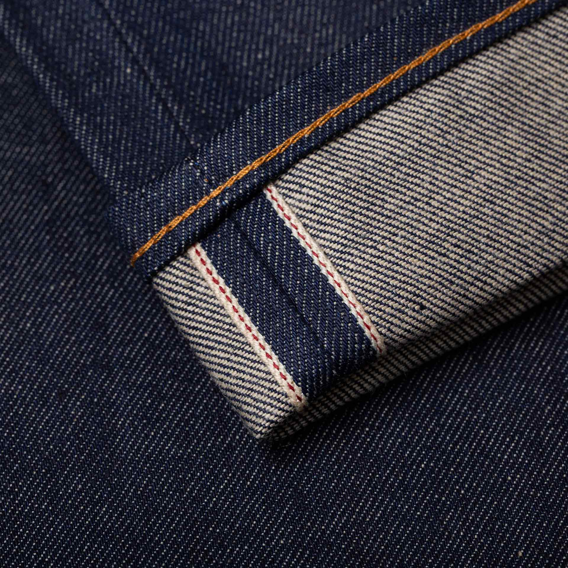 BenzakB-02 Regular Straight Jeans 14 oz Aged Indigo SelvedgeHosenBritish Parts Luzern