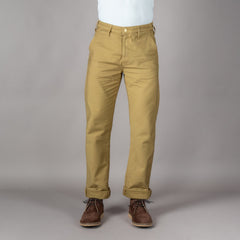 BenzakBC - 03 Straight Chino Golden BrownHosenBritish Parts Luzern