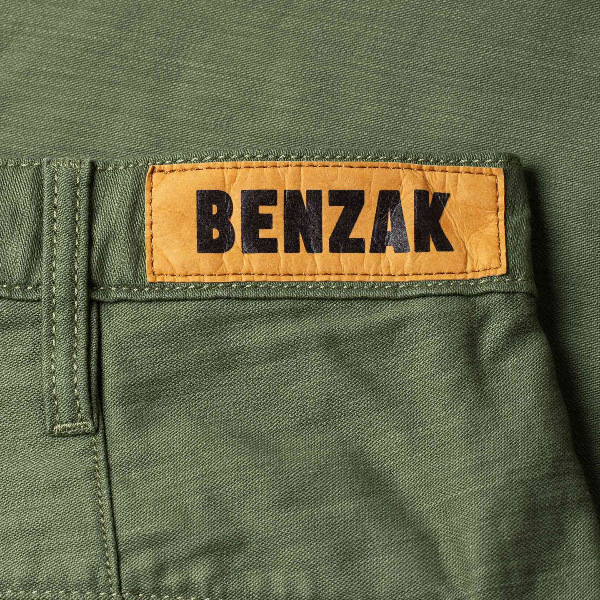 BenzakBC - 03 Straight Chino Military GreenHosenBritish Parts Luzern