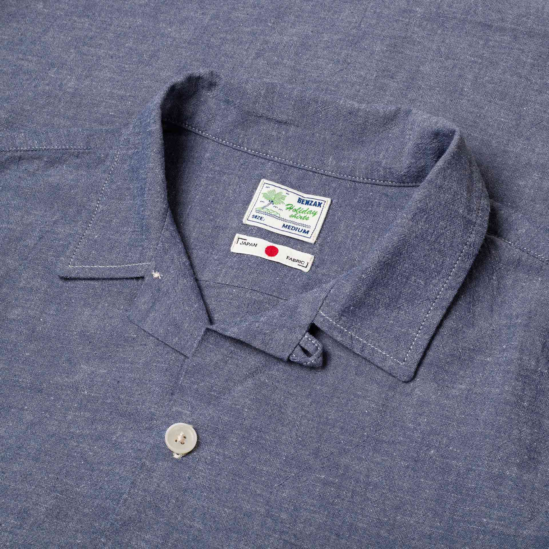 BenzakHoliday Shirt 4oz. ChambrayHemdBritish Parts Luzern