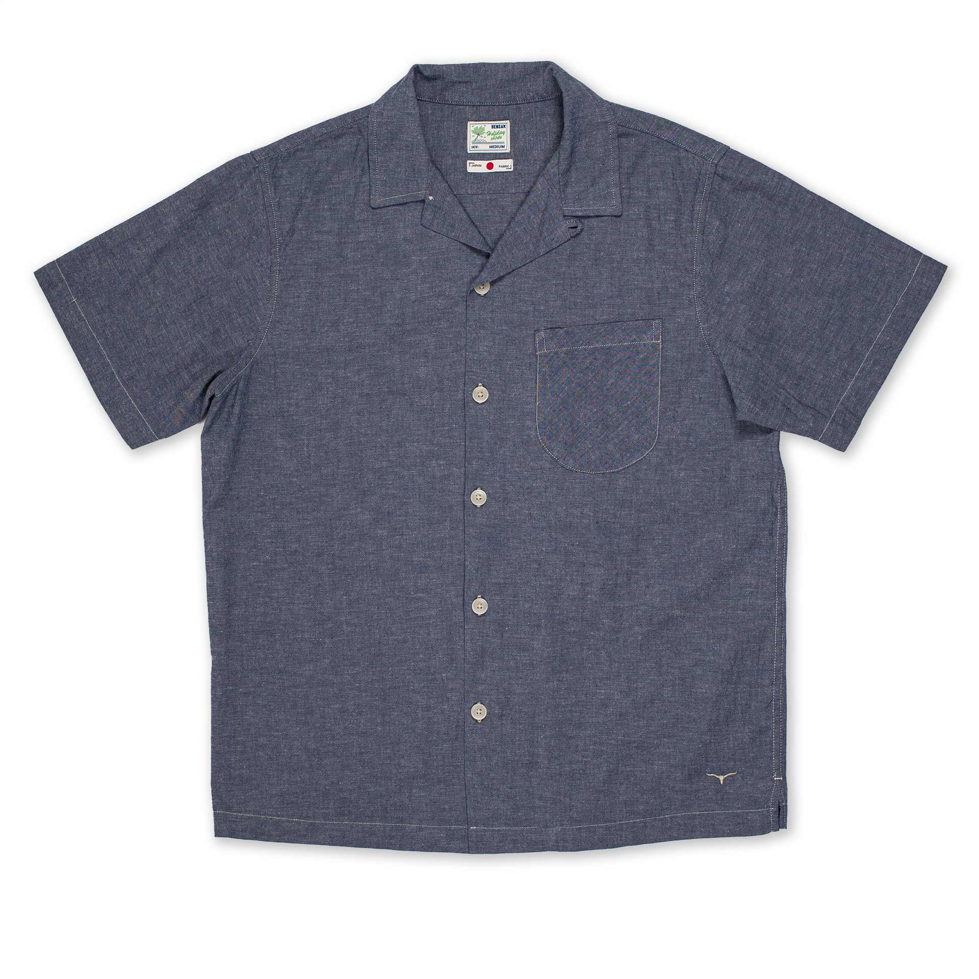 BenzakHoliday Shirt 4oz. ChambrayHemdBritish Parts Luzern