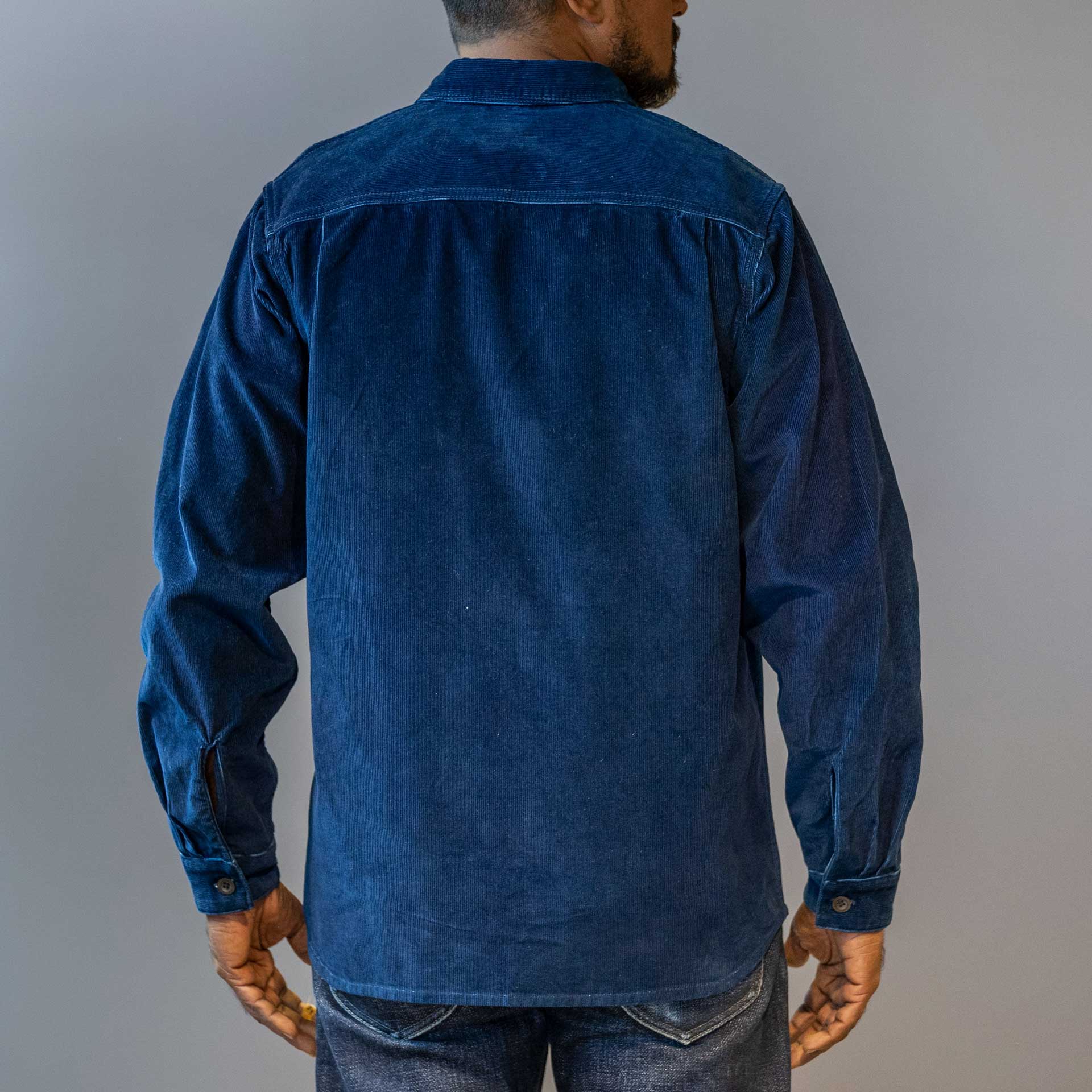 BenzakScout Overshirt Indigo CorduroyHemdBritish Parts Luzern