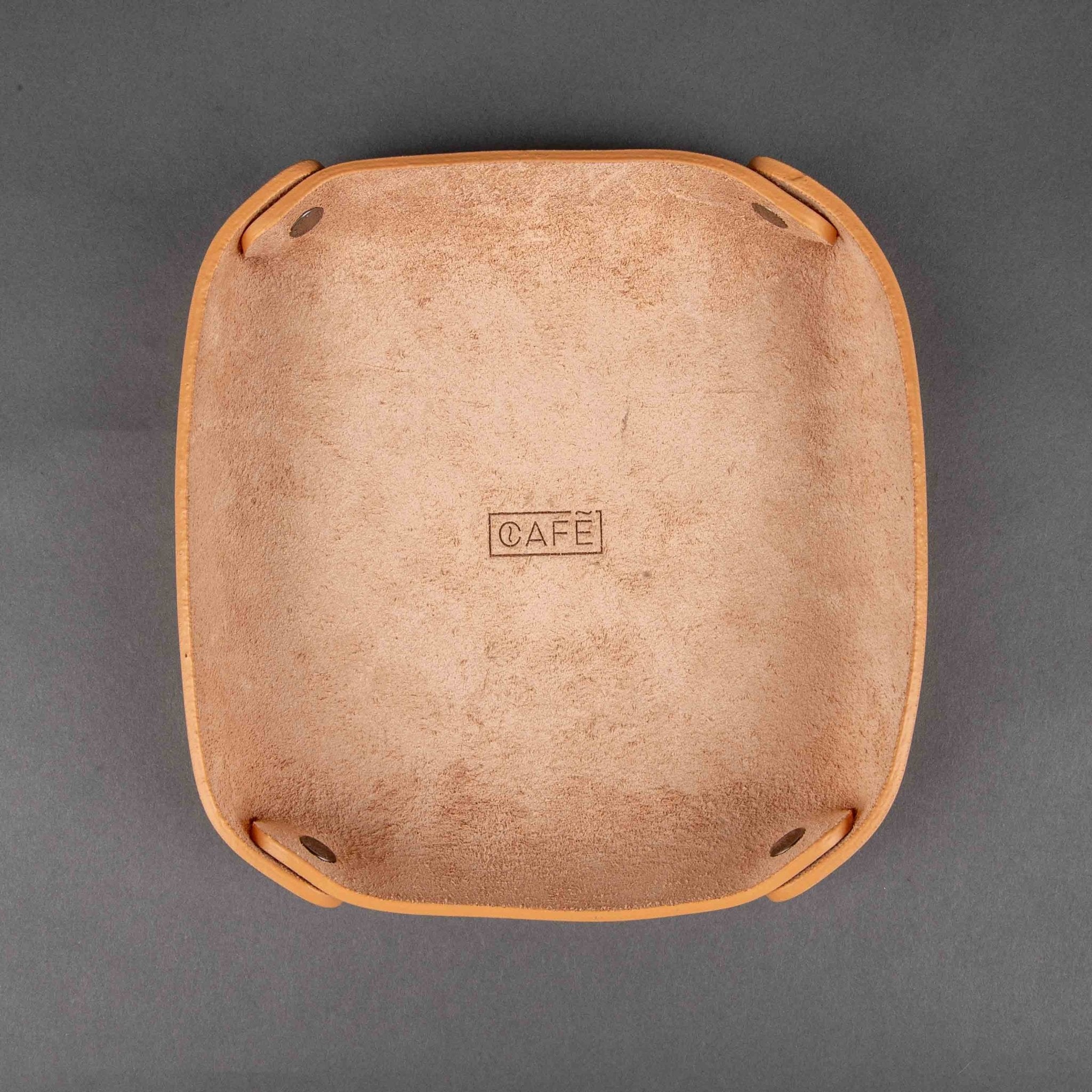 Cafe LeatherLeather Valet Tray NaturalPortemonnaieBritish Parts Luzern