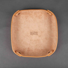 Cafe LeatherLeather Valet Tray NaturalPortemonnaieBritish Parts Luzern