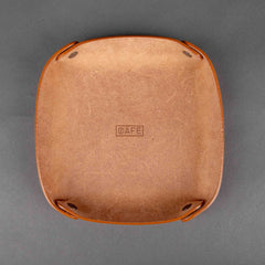 Cafe LeatherLeather Valet Tray RoastedPortemonnaieBritish Parts Luzern