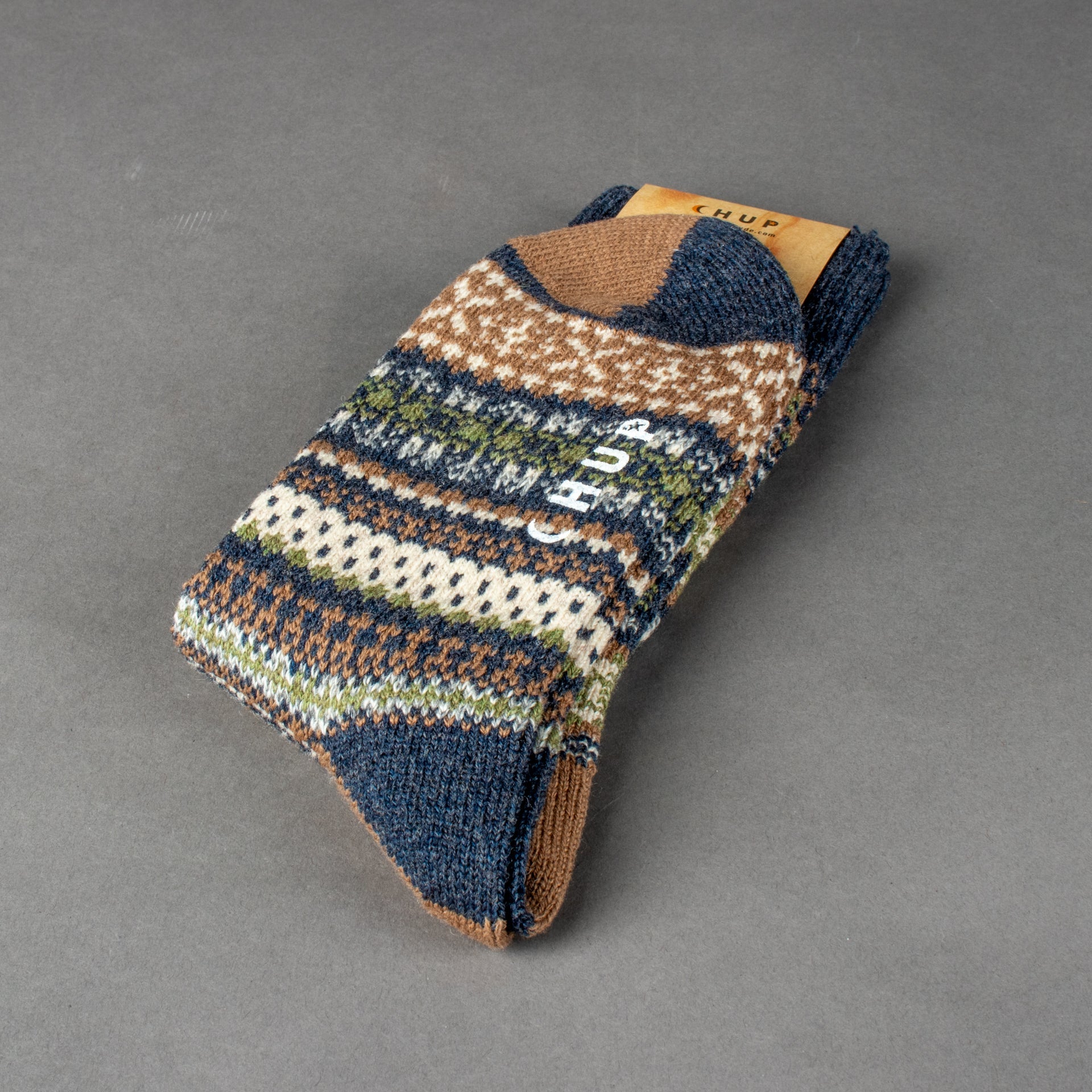 Chup SocksSULATA Wool Socken - IndigoSockenBritish Parts Luzern