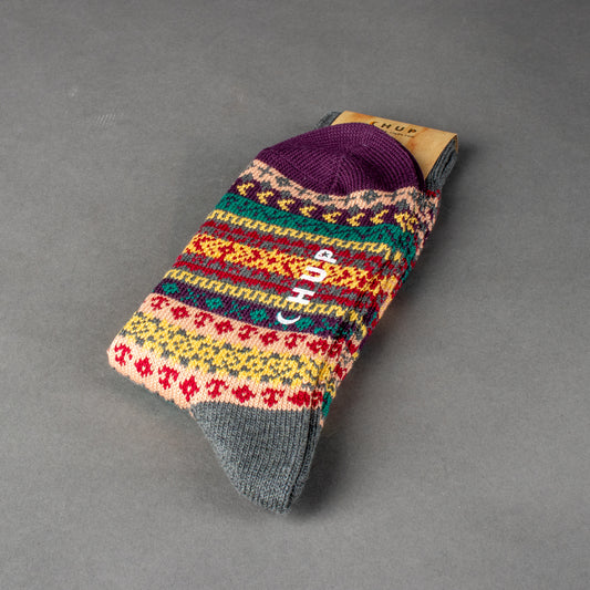 COTSWOLDS Cotton Socken - Smoke
