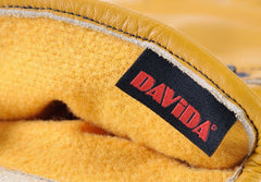 DavidaShorty Handschuhe aus Leder in gelbHandschuheBritish Parts Luzern