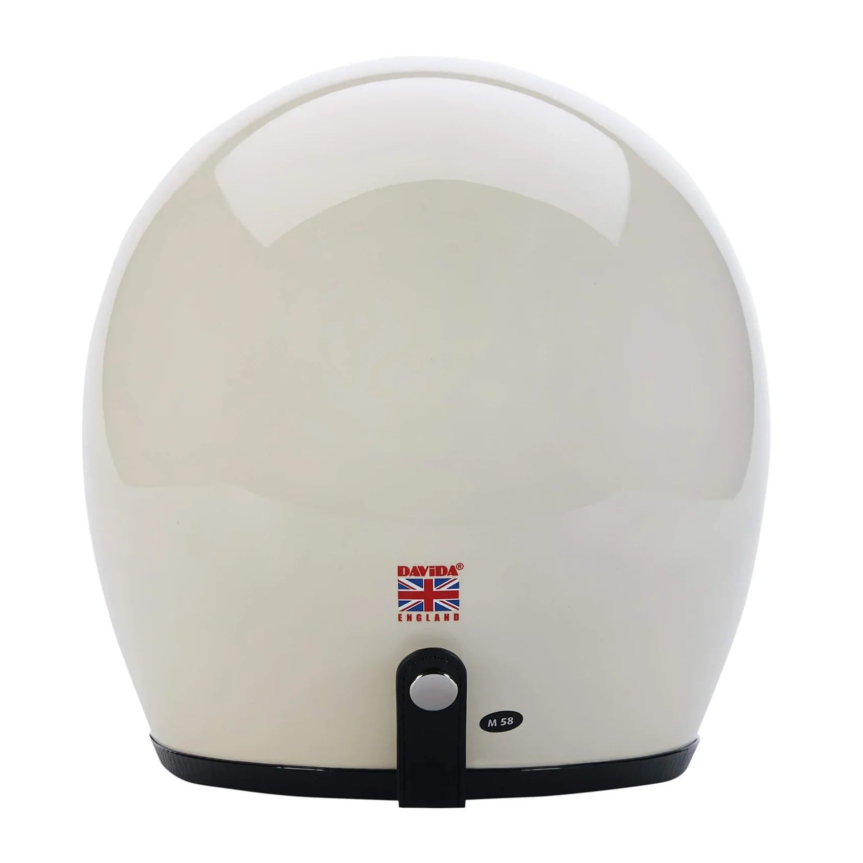 DavidaSpeedster V4 Motorradhelm Cream GlossHelmBritish Parts Luzern