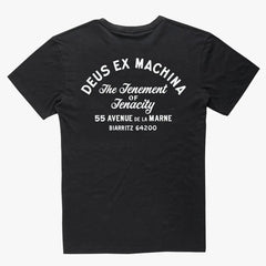 Deus Ex MachinaBiarritz Address Pocket T-Shirt schwarzT-ShirtBritish Parts Luzern