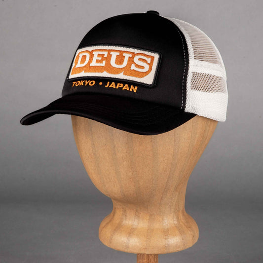 Deus Ex MachinaRedline Trucker Cap BlackMützeBritish Parts Luzern