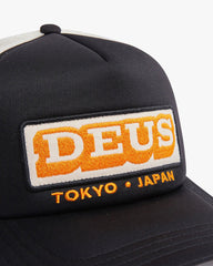 Deus Ex MachinaRedline Trucker Cap BlackMützeBritish Parts Luzern