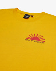 Deus Ex MachinaSunflare Tee Spectra YellowT-ShirtBritish Parts Luzern